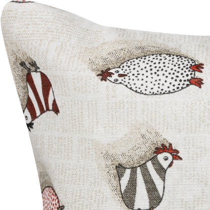 Kissenhülle mit buntem Hühnerhof - Easter Chicken 30x50 cm