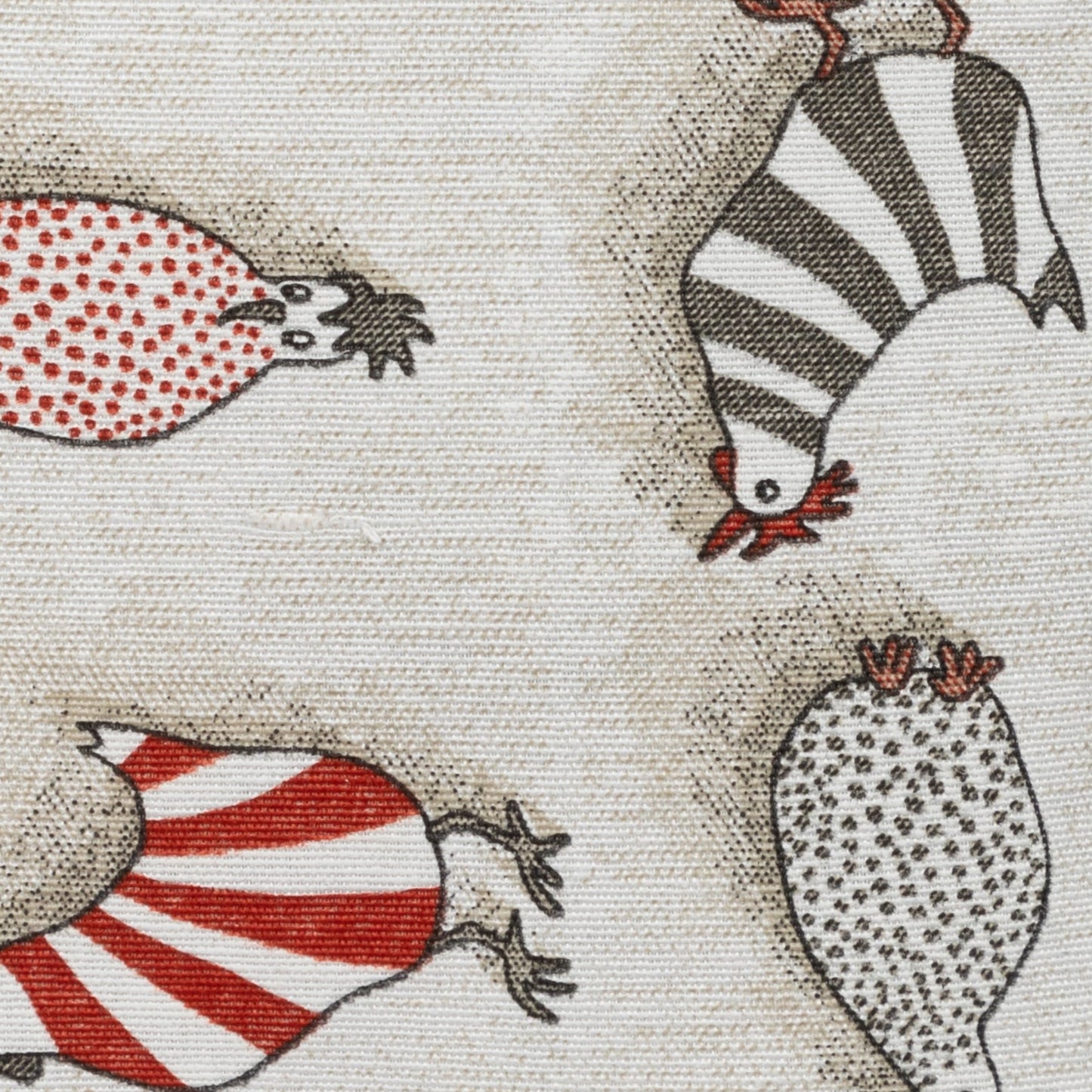 Kissenhülle mit buntem Hühnerhof - Easter Chicken 30x50 cm