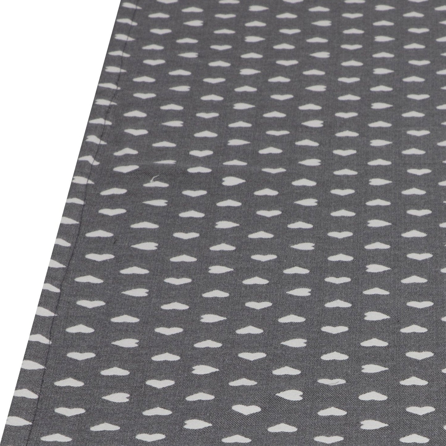 Jacquard Tischband Lieblingsplatz grau 50x150 cm