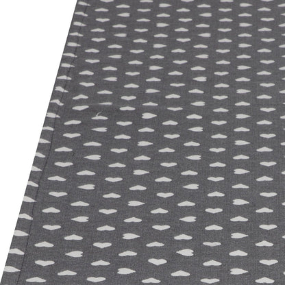 Jacquard Tischläufer Lieblingsplatz grau 40x90 cm