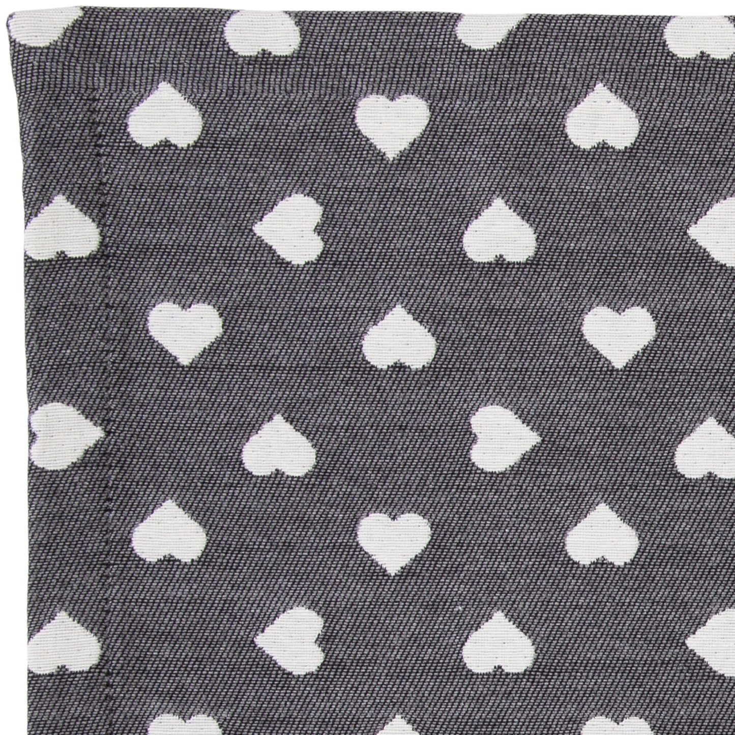 Jacquard Tischset Lieblingsplatz grau 35x50 cm