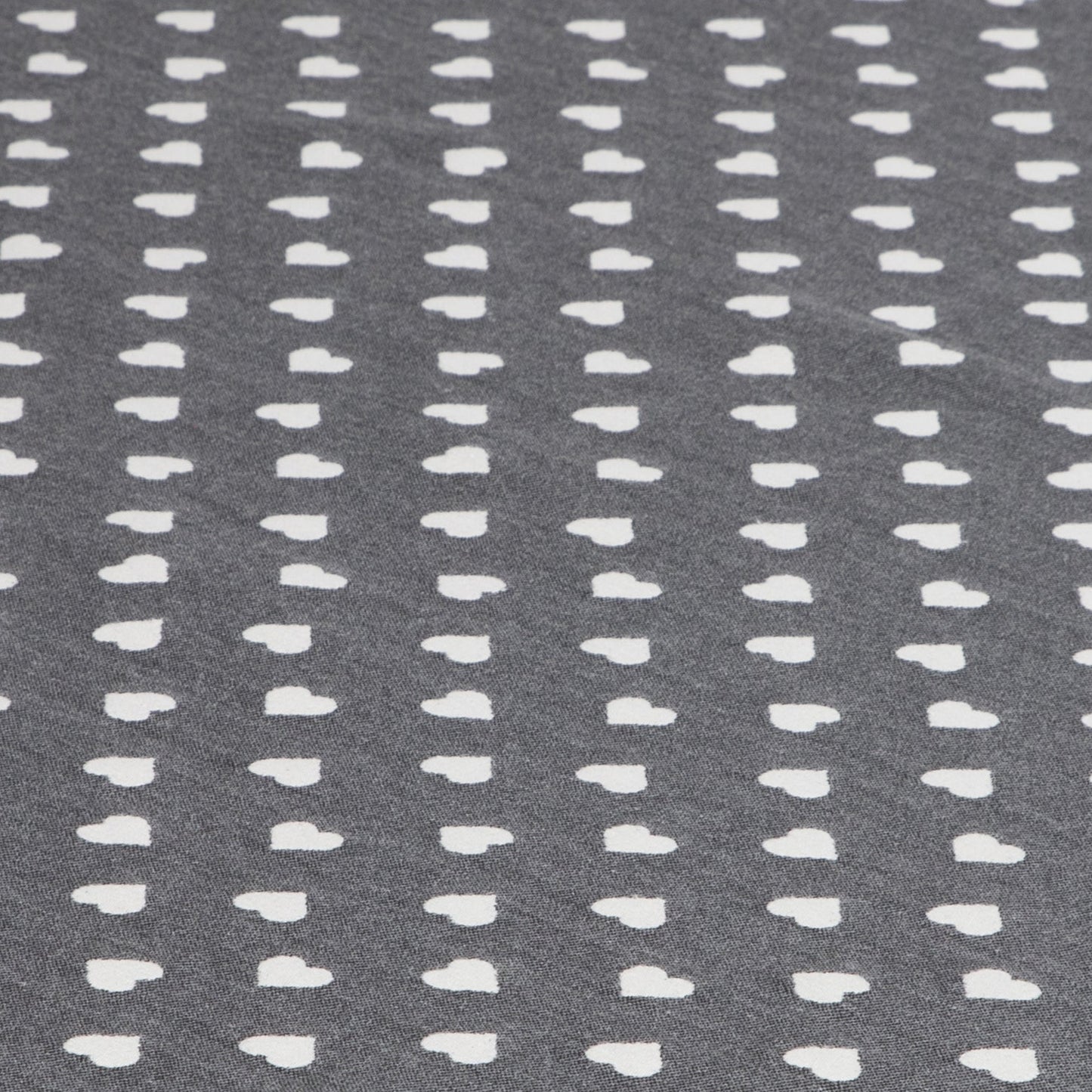 Jacquard Tischdecke Lieblingsplatz grau 110x110 cm