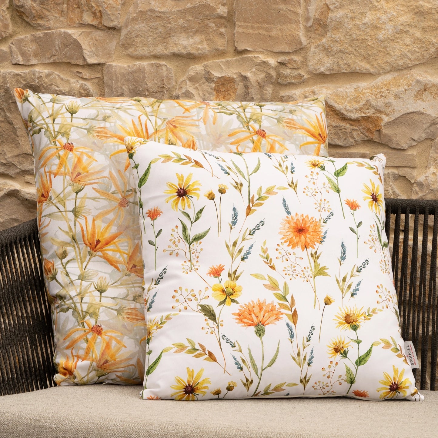 Kissenhülle Frühlings Sinfonie - Xanat Flowerfield 40x40 cm