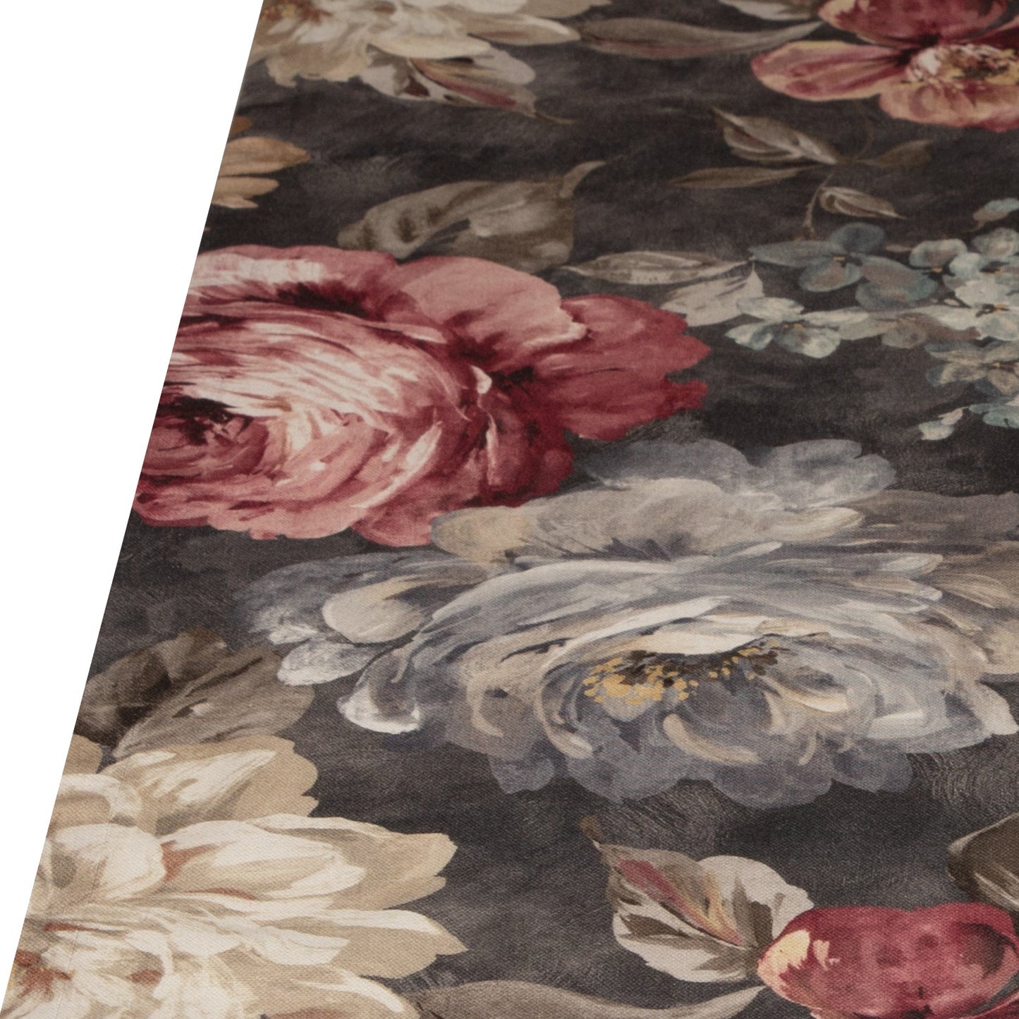 Baumwoll Tischband Rosenpracht 50x150 cm