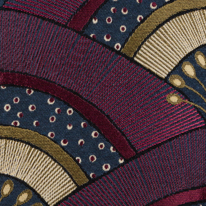 Jacquard Kissenhülle Glamour Fächer 40x40 cm