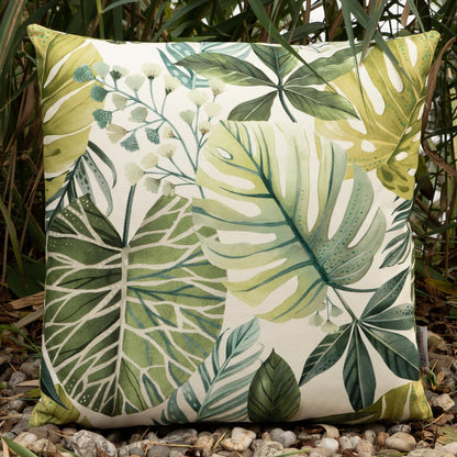 Kissenhülle Grüne Oase - Zahira Leaves 50x50 cm