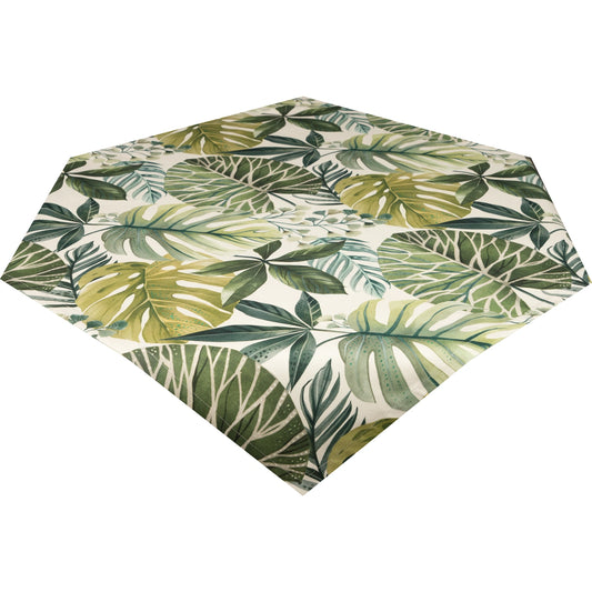 Mitteldecke Grüne Oase - Zahira Leaves 85x85 cm