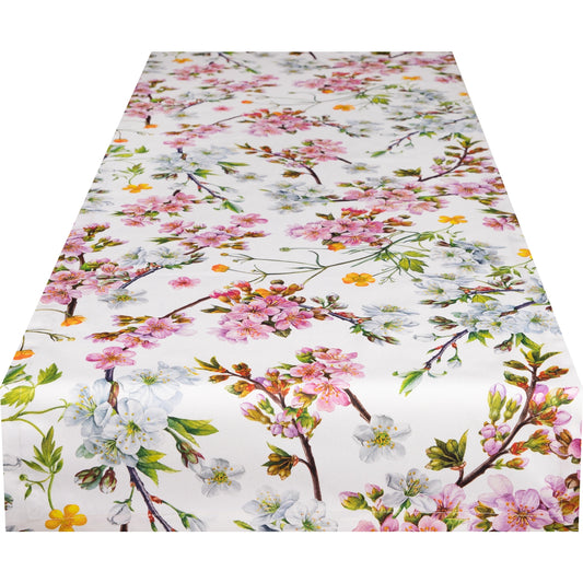 Tischband Kirschblütenfest - Zahira Blossom 50/150 cm