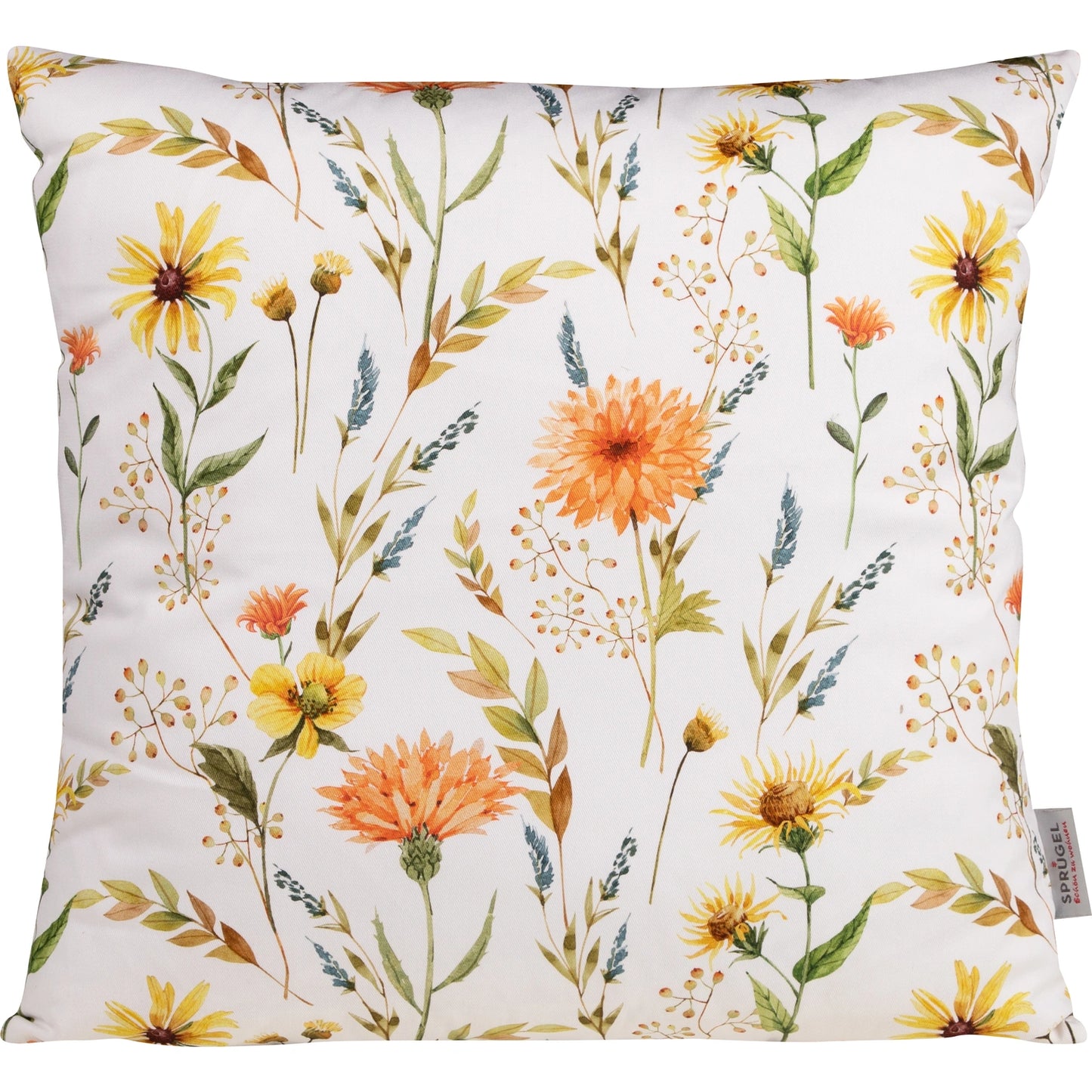 Kissenhülle Frühlings Sinfonie - Xanat Flowerfield 40x40 cm