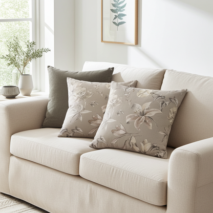 Kissenhülle Kantu Florales - 40x40 cm