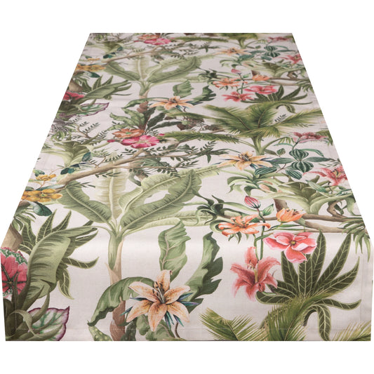 Tischband Tropenflora - Nabari Tropic 50x150 cm