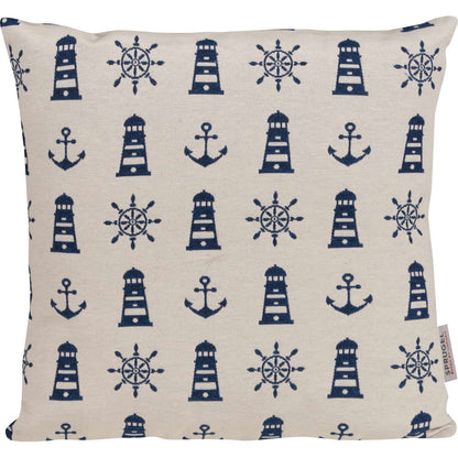 maritime Kissenhülle Nautical Faro - 50x50 cm