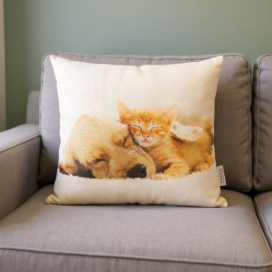 Wendekissenhülle Kuschelfreunde 45x45 cm