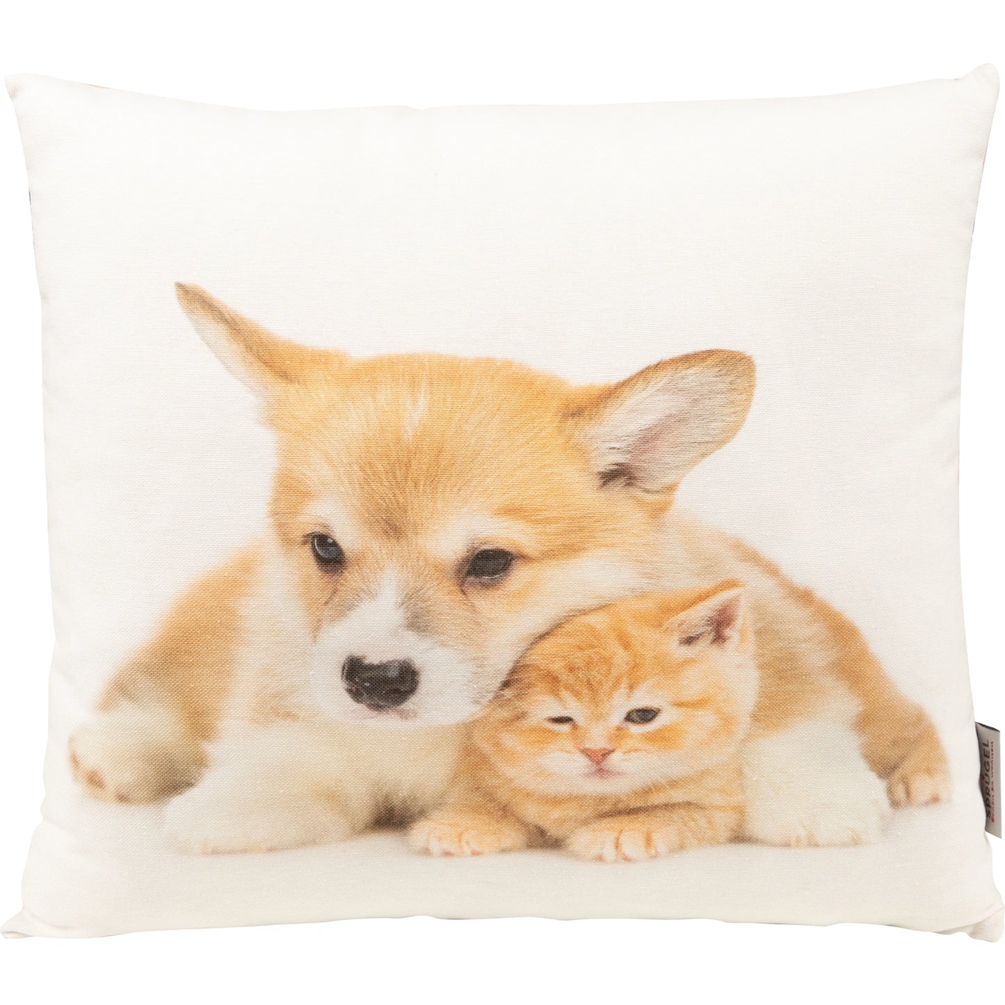 Kissenhülle Kuschel Duo - Snuggle Puppies 45x45 cm