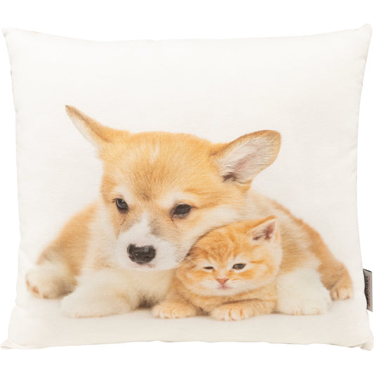 Kissenhülle Kuschel Duo - Snuggle Puppies 45x45 cm