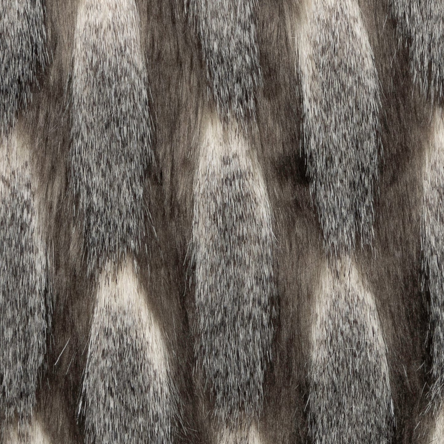 Fellimitat Kissenhülle Silberfell 48x48 cm