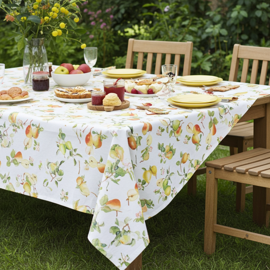 Mitteldecke Frühlingsbirnen - Andrik Pear 85x85 cm