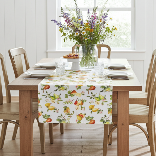Tischband Frühlingsbirnen - Andrik Pear 45x150 cm