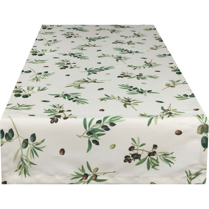 Tischläufer mit Oliven - Andalusia Olive Branch - 45/150 cm
