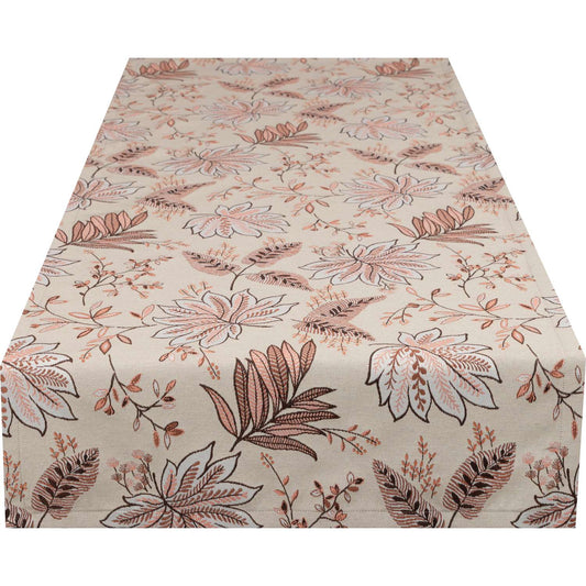 Tischband Somei Leaves - 50/150 cm