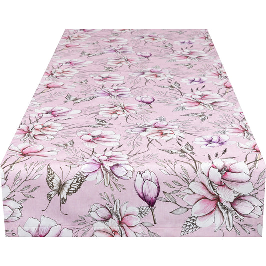 Tischband Flügelspiel - Monteria Flower 50x150 cm