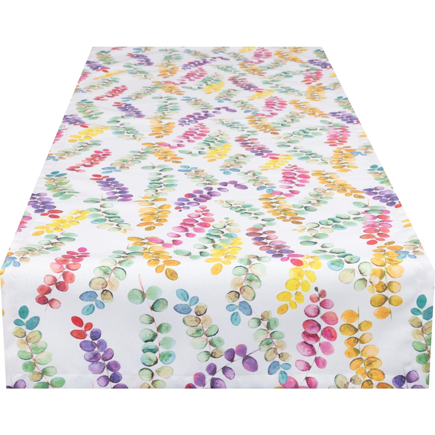 Tischband Ranken Aquarell - Organic Blossom 50x150 cm