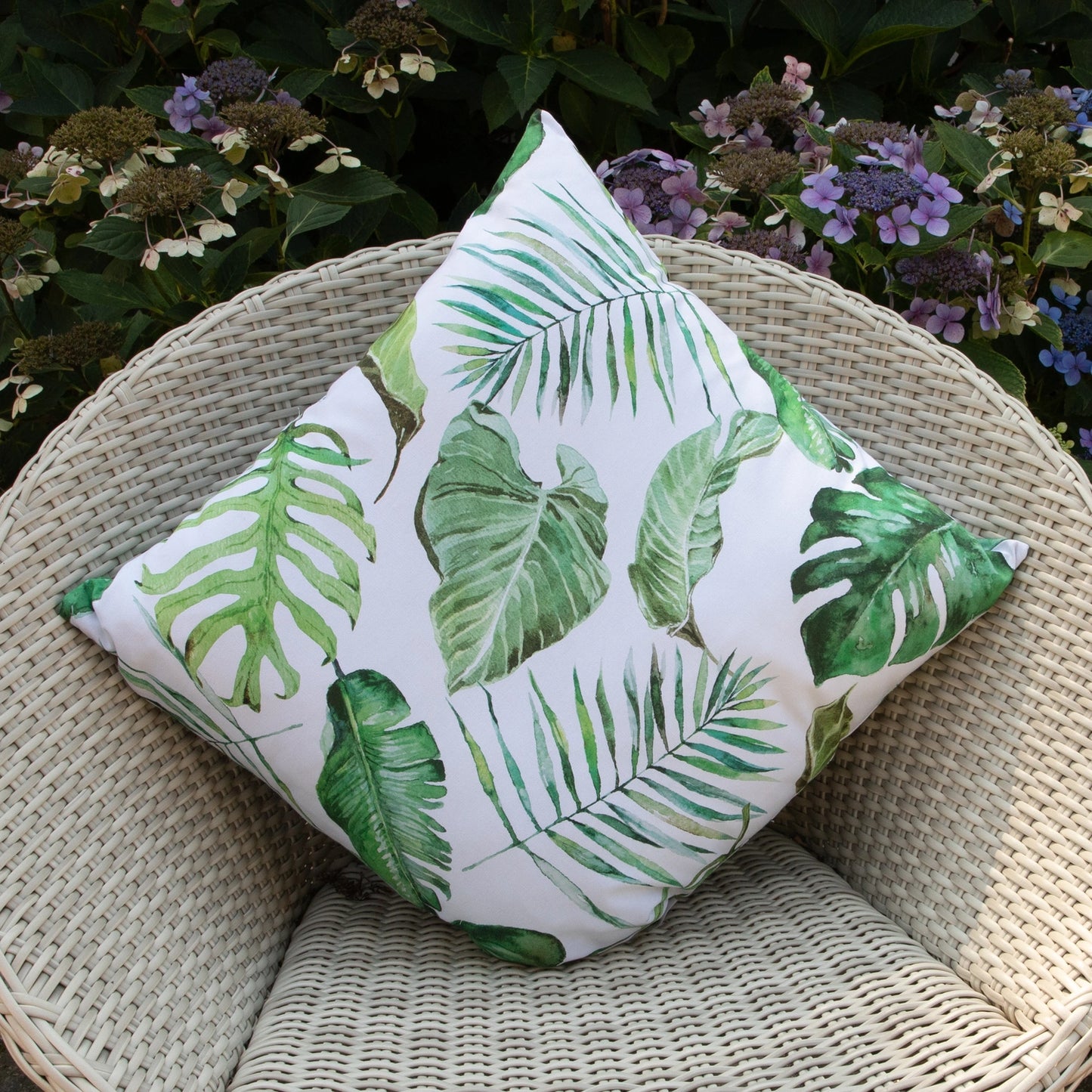 Kissenhülle Dschungelbrise - Organic Leaves 60x60 cm