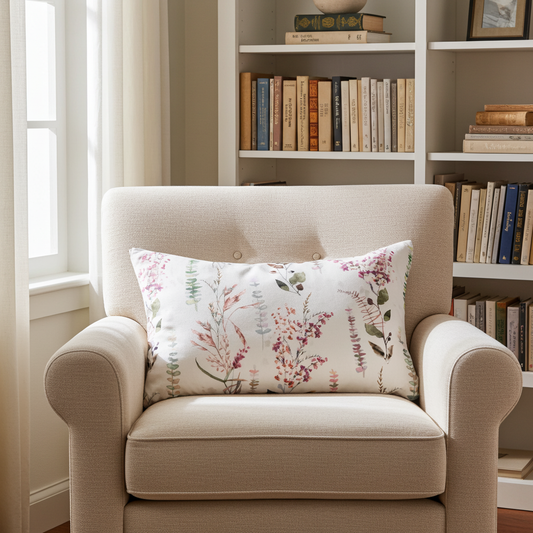 Kissenhülle Frühlingswildwuchs - Praga Flowerfield 40x60 cm