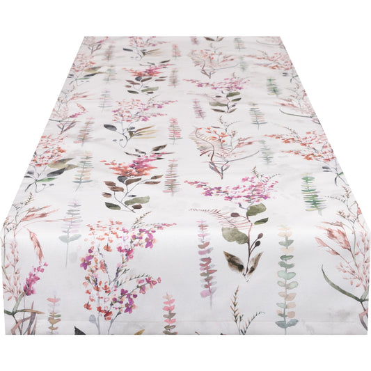Tischband Frühlingswildwuchs - Praga Flowerfield 50x150 cm