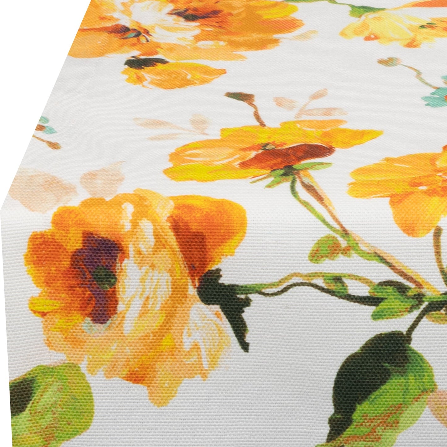 Tischband Aquarell Frühlingshauch - Farrow Flower 50x150 cm