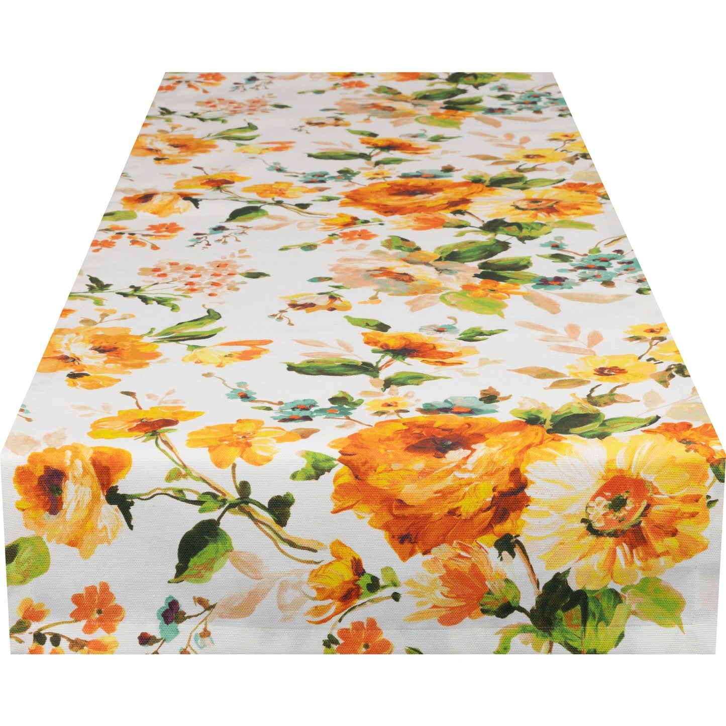 Tischband Aquarell Frühlingshauch - Farrow Flower 50x150 cm