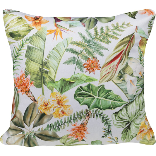 Kissenhülle Tropengarten - Farrow Leaves 50x50 cm