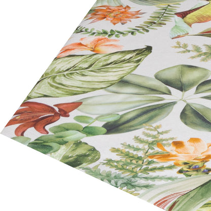 Baumwoll Mitteldecke Tropengarten 85x85 cm