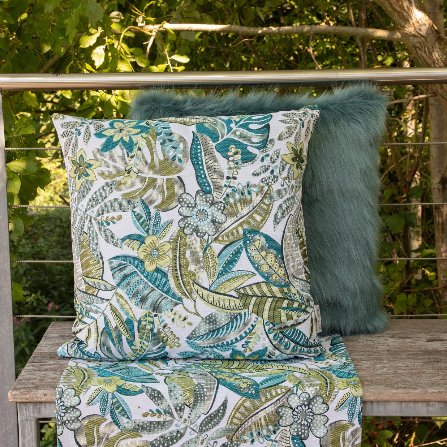 Kissenhülle Blätter Tiefe - Morisot Leaves 50x50 cm