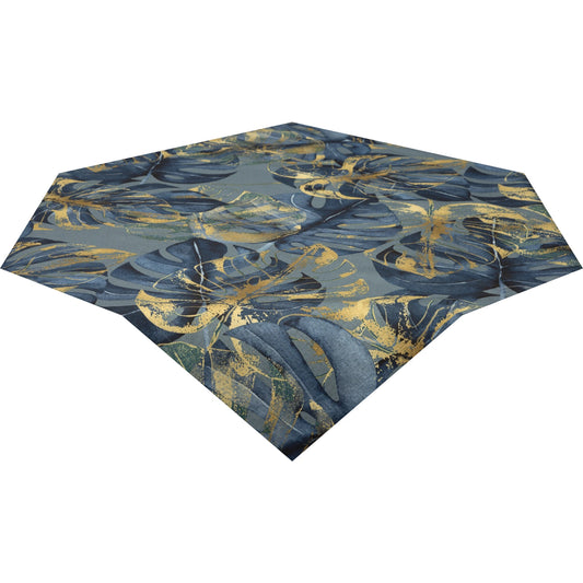 Mitteldecke Monstera Goldstaub - Tiffany Palm 85x85 cm
