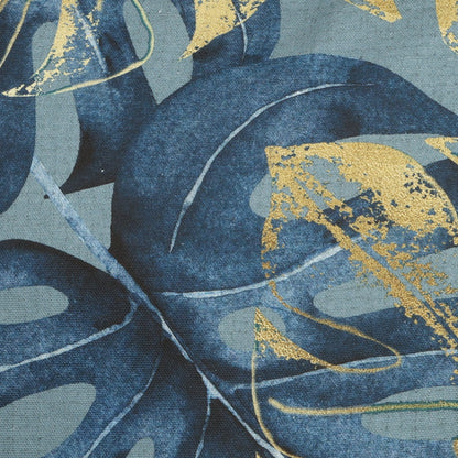 Kissenhülle Monstera Goldstaub - Tiffany Palm 50x50 cm