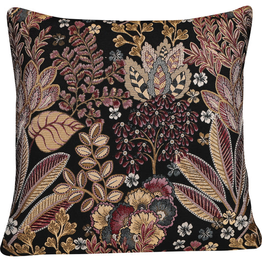 Kissenhülle Lichthain - Limao Leaves dark 60x60 cm