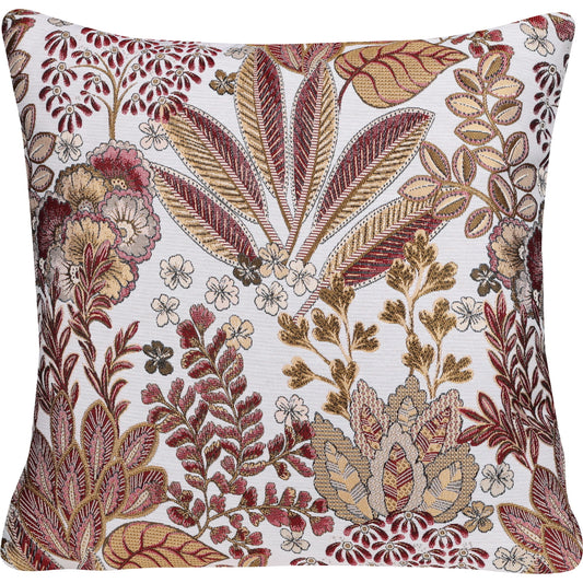 Kissenhülle Lichthain - Limao Leaves light 60x60 cm