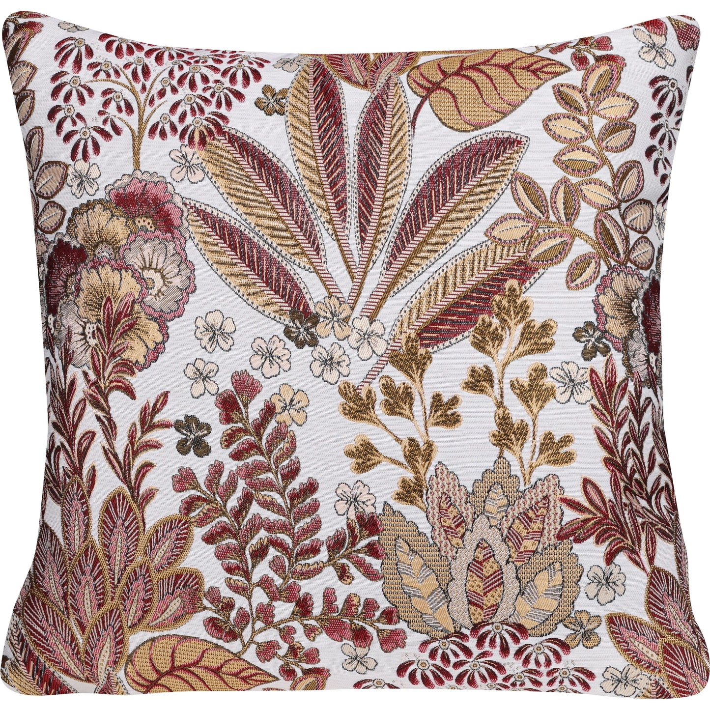 Kissenhülle Lichthain - Limao Leaves light 50x50 cm