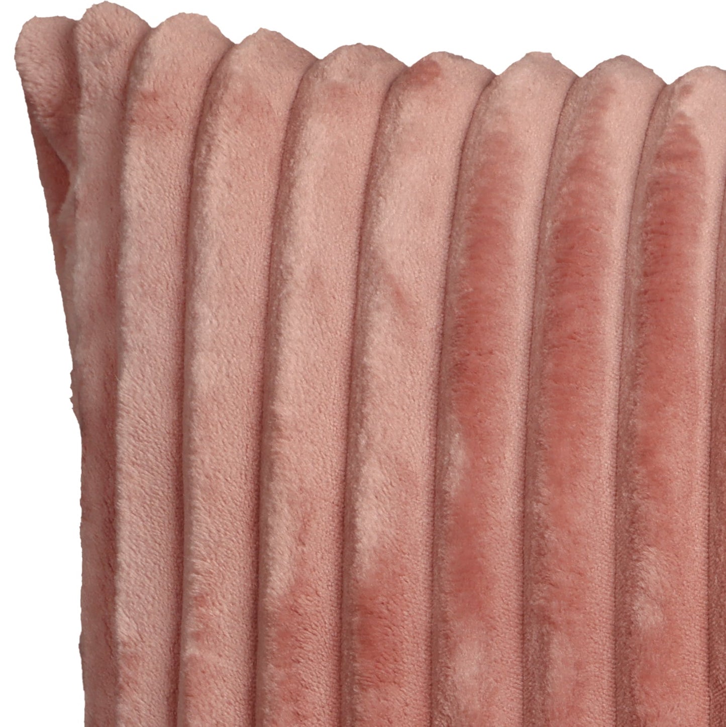 Kissenhülle Cord Optik fein gerippt rosa - Maya 45x45 cm