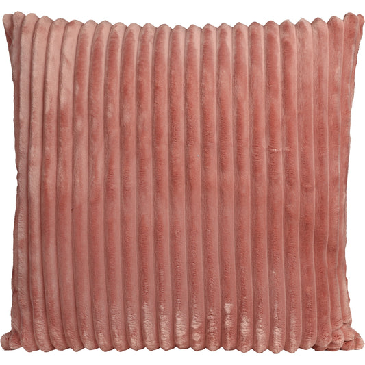 Kissenhülle Cord Optik fein gerippt rosa - Maya 45x45 cm