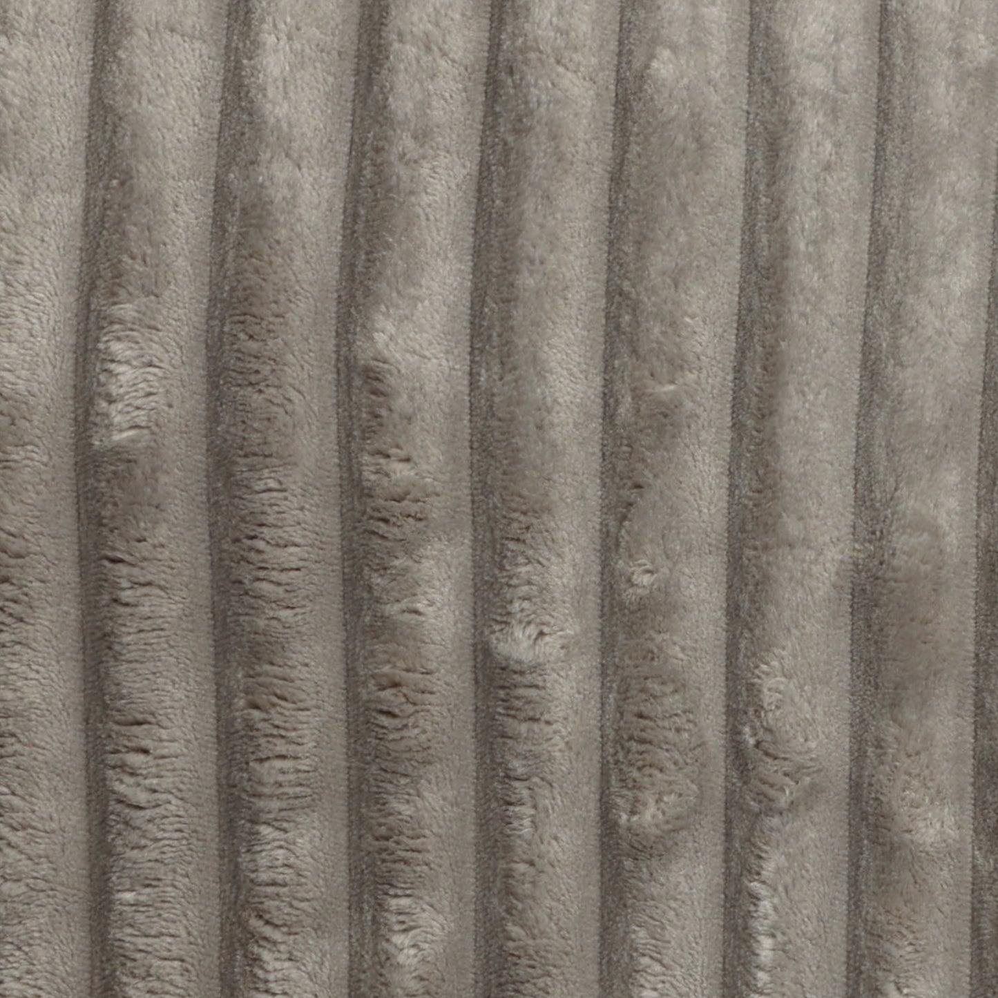 Fellimitat Kissenhülle Cord Optik fein gerippt grau 45x45 cm