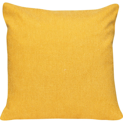 Samtweiche Chenille Kissenhülle Gazellen-Blüte 45x45 cm