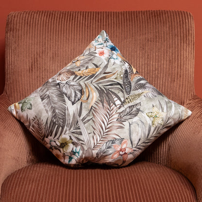 Kissenhülle Orchideen Rausch - Melin Flora Velvet 45x45 cm