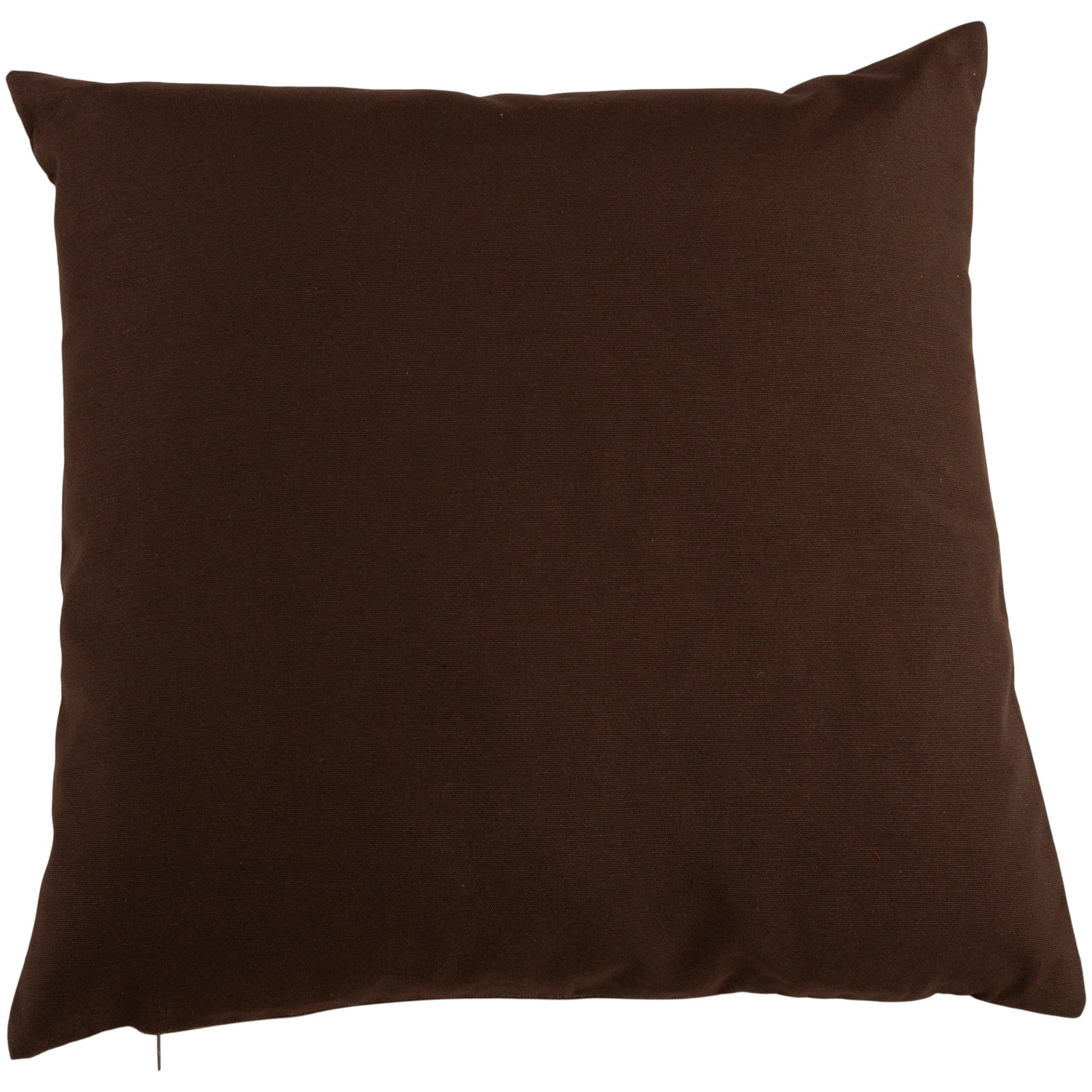 Kissen Rückseite braun