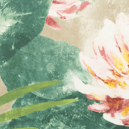 Kissenhülle mit Keder Tropische Seerose - Lionela Palm 50x50 cm