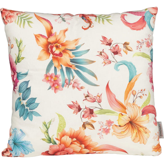 Baumwoll Kissenhülle Orchideen Insel 50x50 cm