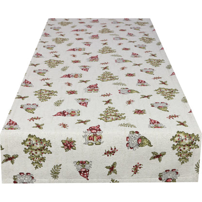 Tischband X-Mas Winter Tomte - 50/150 cm