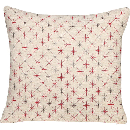Kissenhülle Starlight creme Chenille - 40x40 cm