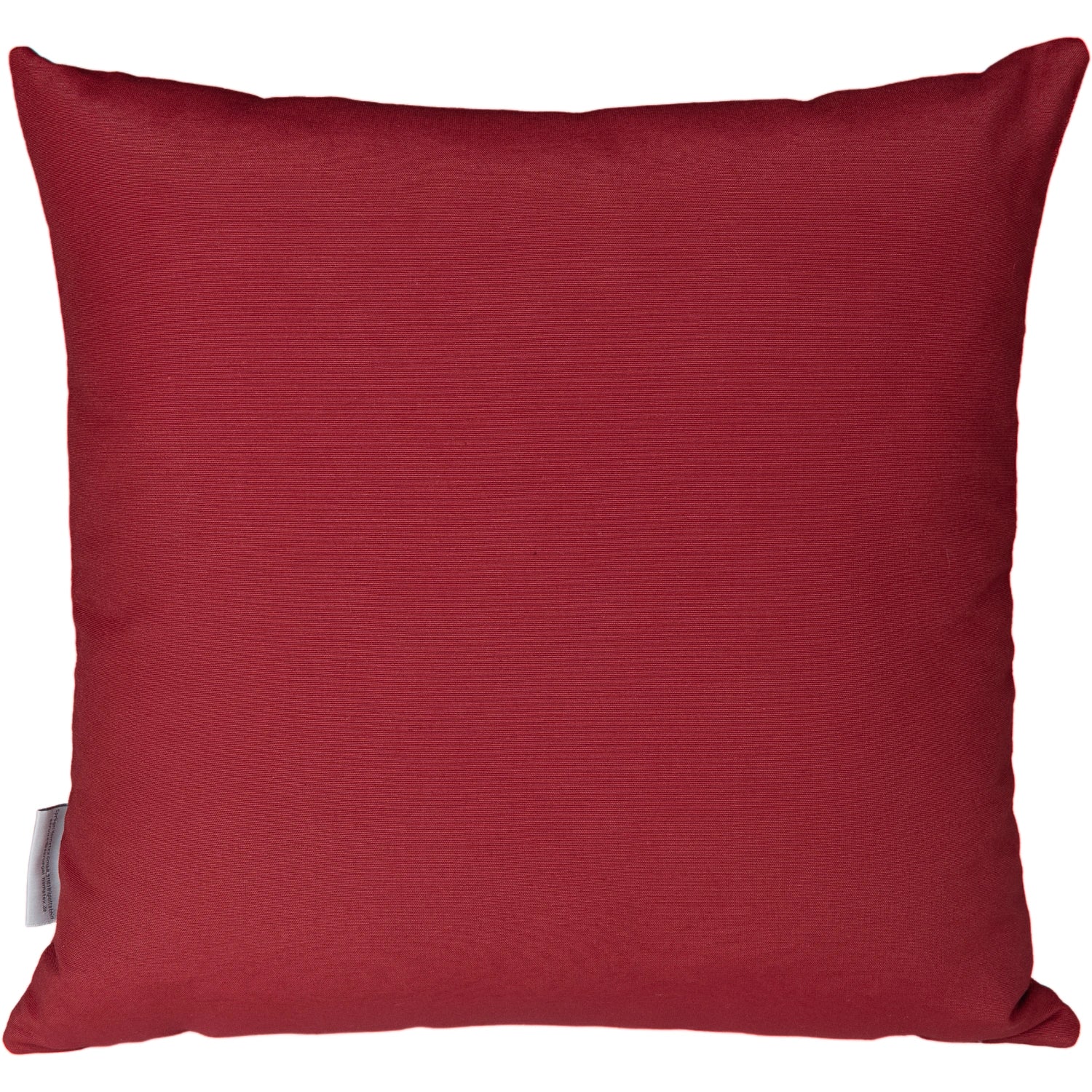 Gobelin Rückseite Kissenhülle in einfarbigem rot